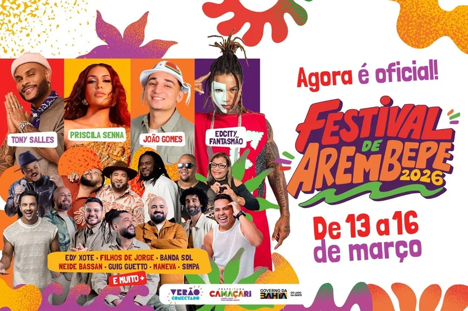 Festival de Arembepe começa na sexta-feira (13)
