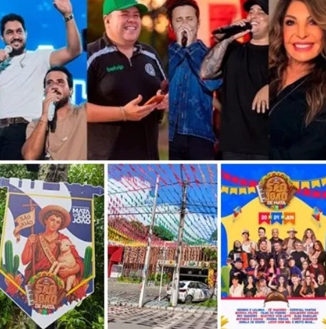 São João de Mata aposta em grandes atrações, decoração temática e estrutura reforçada para consolidar título de melhor festa junina da região