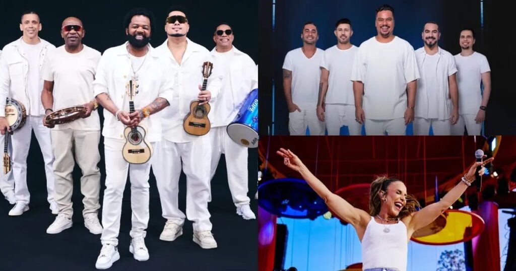 Sorriso Maroto se junta a Ivete Sangalo como convidados do show e Xande de Pilares e Revelação em Salvador